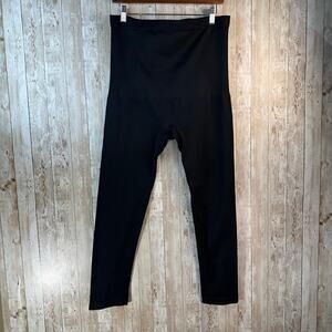 Shapermint Essentials Legging Womens 2XL Black Seamless‎ Compression High-Waist